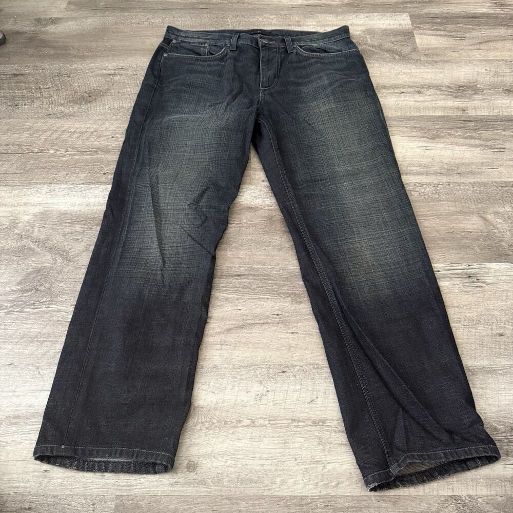 Joes Jeans The Classic Fit Mens 33 Malcom Dark Wash Straight Leg Stretch Denim
